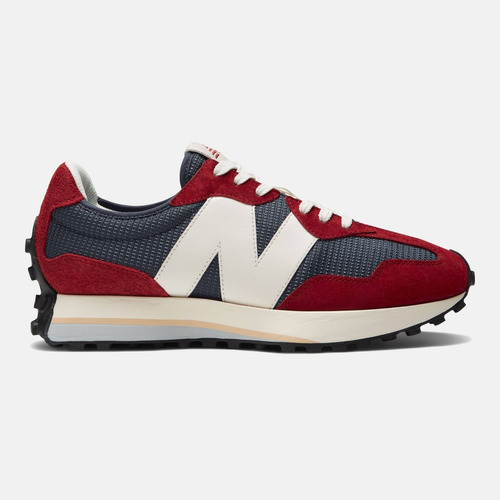 Tenis para hombre New Balance 327 color nb navy/nb scarlet - adulto 5.5 MX