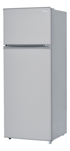 Midea Mdrt210ccnls Refrigerador Con Freezer Color Gris Con Capacidad De 8ft³ 127v