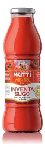 Salsa De Tomate Con Cebolla Inventa Sugo - Mutti - 560 Grs.