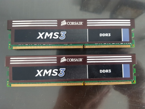 Imagem 2 de 3 de Memórias Ram Corsair (2x2gb) 4gb Xms3