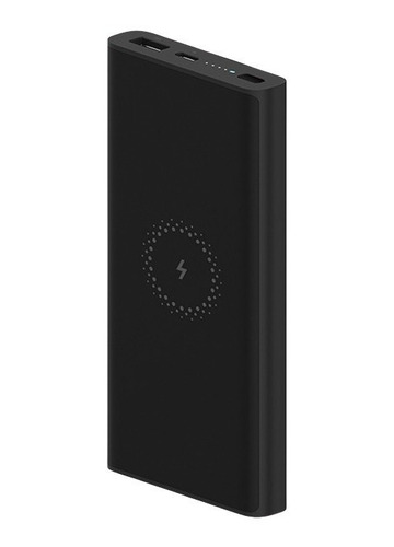 Cargador Portatil Xiaomi 10w Wireless Power Bank 10000 Mha Color Negro