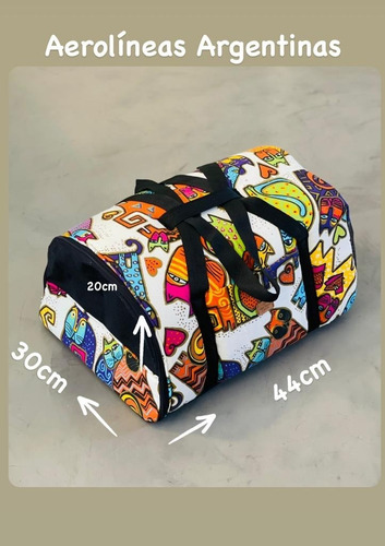 Imagen 5 de 10 de Bolso Transportador Perro/gato Para Aerolíneas Argentinas