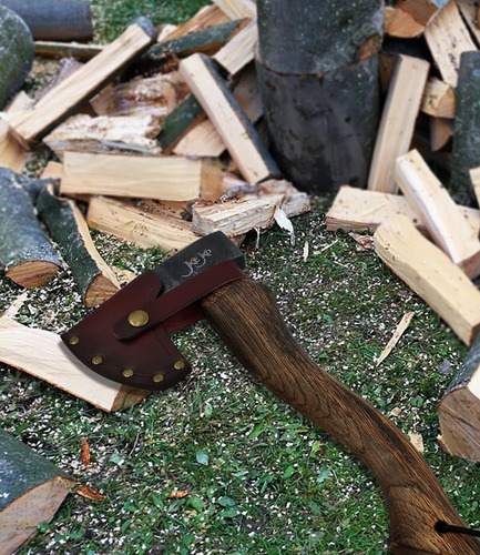 The Artisan - Hatchet De Campamento - Histón De Talla Con Ho