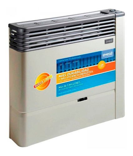 Estufa Calefactor Emege 5400 Kcal. Tiro Balanceado 2155.