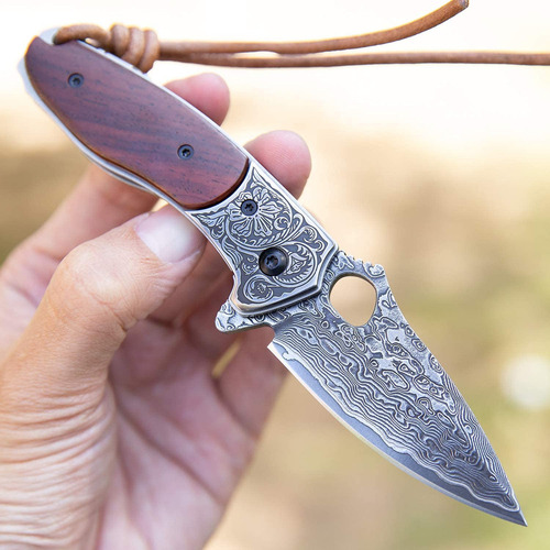 Spirit Deed Edc - Navaja De Bolsillo Para Hombre, 2.5 Pulgad