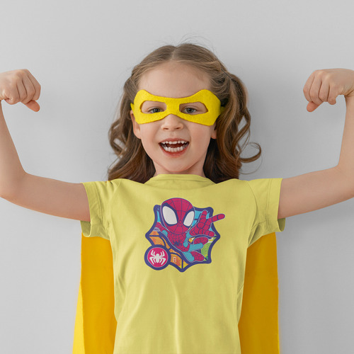 Marvel Playera Infantil Spidey Increibles Amigos Oficial