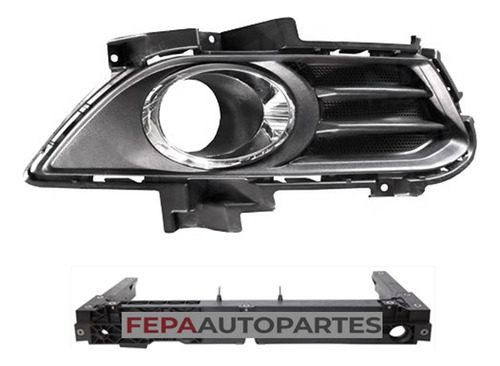 Grilla Rejilla Tapa Faro Auxiliar Ford Mondeo 14 / 16 Ghia