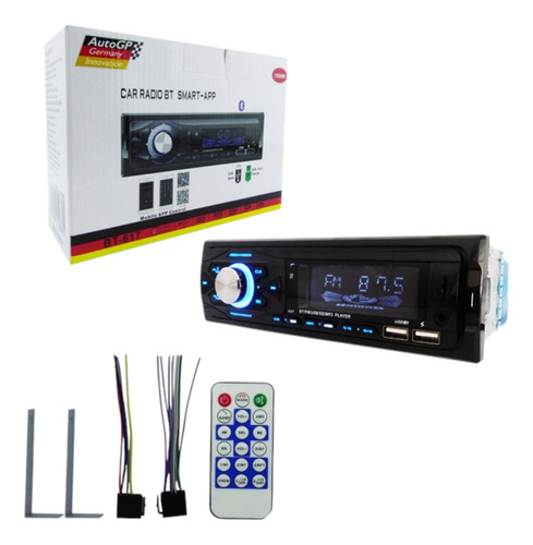 Radio Para Auto Modelo 615 Autogp Smart Usb Fast Charge