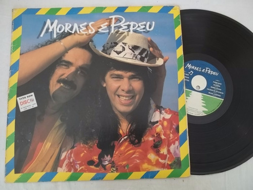 Lp Vinil - Moraes E Pepeu - Mpb Cantor