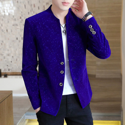 Blazer Trajes Saco Diseño Coreano Moda Lindo Para Caballeros