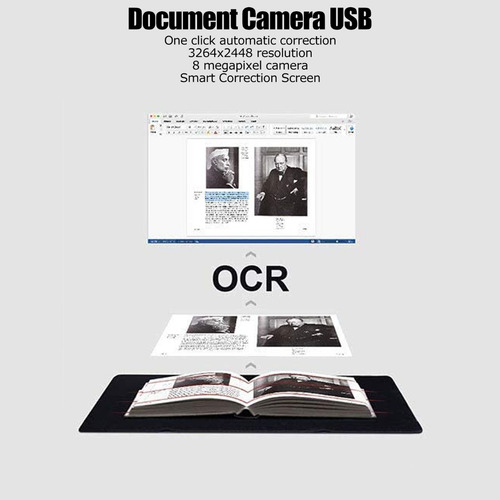Book Scanner Document 3264 X 2448, Tamaño De Captura A3/a4,