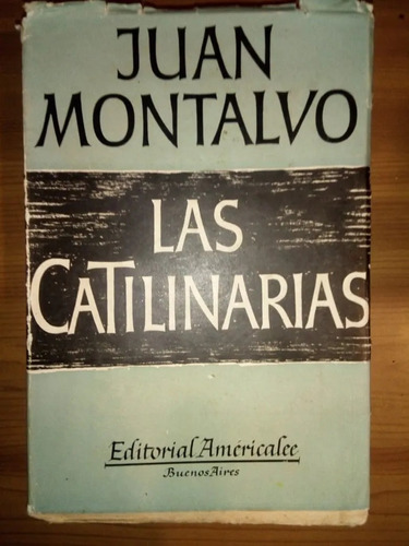 Libro Las Catilinarias Juan Montalvo