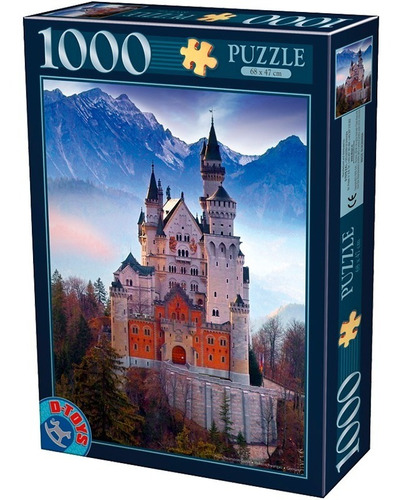 Rompecabezas: Castillo Neuschwanstein (1000 Piezas) D Toys
