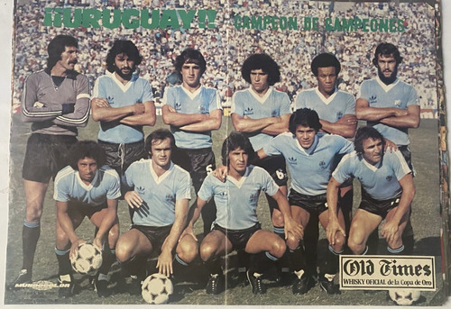 Uruguay Campeón Copa De Oro 1981, Fútbol Mundocolor Ez4p