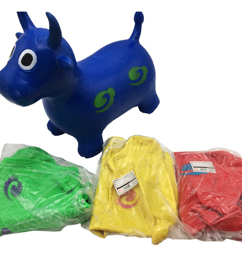 Inflable Saltarín Vaca, 1300g, Varios Colores