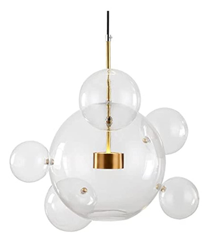 Kco Lighting Candelabro De Burbujas Moderno Con Bola De Cris