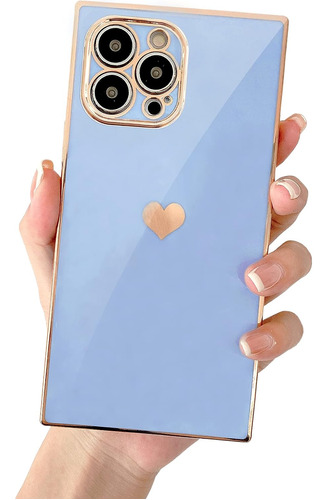 Funda Para iPhone 13 Pro Max 6.7 Pulgadas - Light Blue