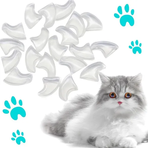 Cubiertas Transparentes Para Garras De Gato Tapas Para Uñas