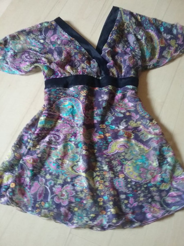 Tipo Kimono/ Blusa/ Vestidito Gasa