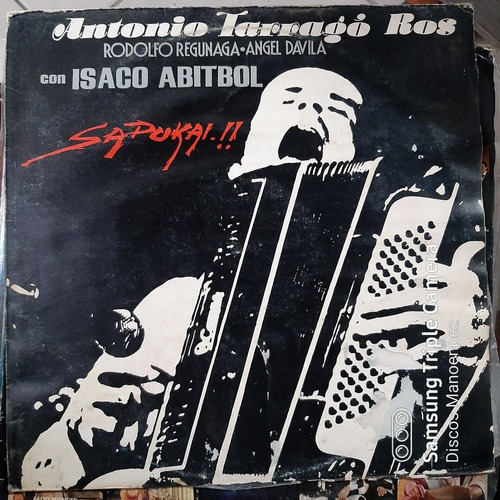 Vinilo Antonio Tarrago Ros Isaco Abitbol Sapukai F4