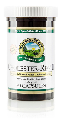 Cholester-reg Ii. Nature´s Sunshine. Regulador Colesterol