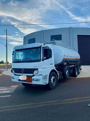 Caminhao Mercedes-benz Mb 2425 Atego Tanque Bitruck