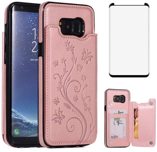 Funda Para Samsung Galaxy S8 (color Rosa/marca Asuwish)