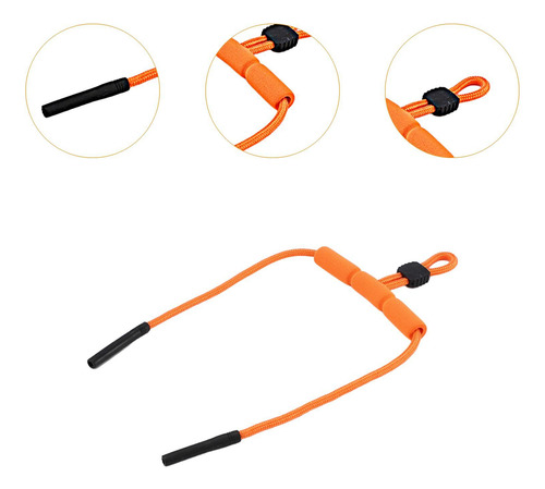 Correa De Gafas Flotantes, Gafas De Retención De Naranja