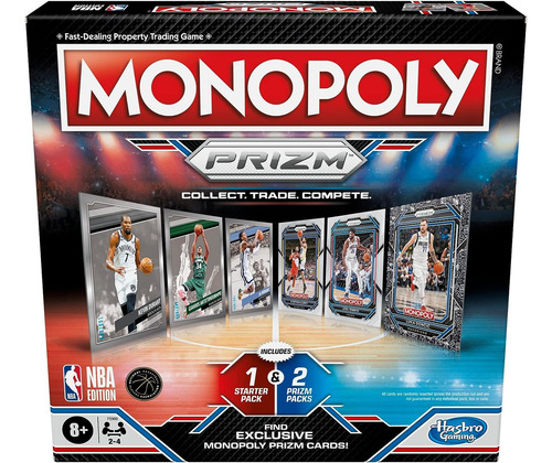 Juego De Mesa Monopoly Prizm Nba Edicion