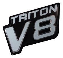Emblema Triton V8 Triton Resina