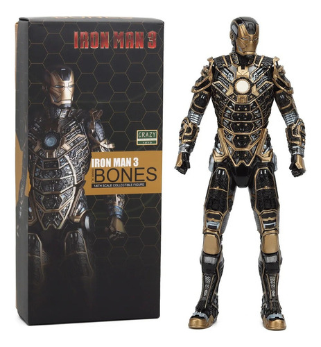 Limit Cheap Sale Ironman Mk41 Bones Figura Modelo Juguetes 3