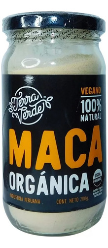 Maca Peruana Orgánica 200 Grs - Terra Verde Super Alimento