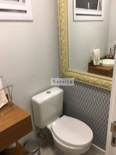 Imagem 2 de 30 de Cobertura Com 3 Dormitórios À Venda, 153 M² Por R$ 850.000 - Rudge Ramos - São Bernardo Do Campo/sp - Co0229