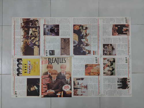 Revista Pôster The Beatles Som Três 5 (Usado)