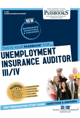 Libro: Unemployment Insurance Auditor (c-4561): Passbooks St