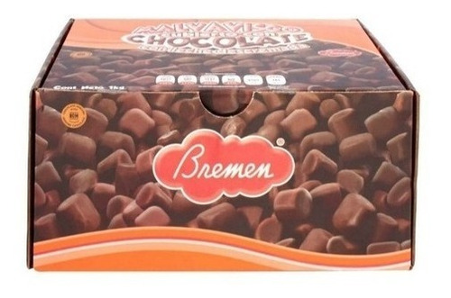 Chocolate Bremen Mini Tapon Malvavisco De Chocolate 1 Kg