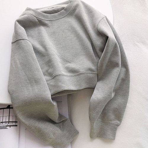 Sudadera Holgada De Estilo Coreano De Primavera Y Otoño 2024 Para Mujer