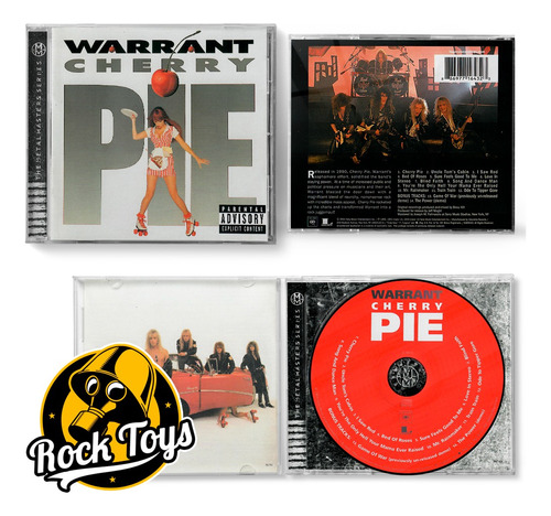 Warrant - Cherry Pie 1990 Cd Vers. Usa (Reacondicionado)