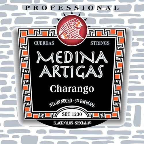 Encordado Charango 1230 3ra Especial Medina Artigas 