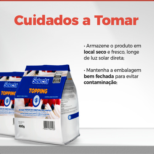 Chantilly Topping 400g - Selecta