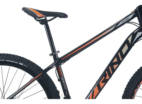 Bicicleta Aro 29 Rino Fitz Roy - 24v - Cambios Shimnao Cor Preto/laranja Tamanho Do Quadro 19