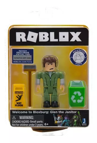 Roblox Welcome To Bloxburg Glen The Janitor Zelador + 1 Code