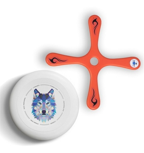 Boomerang Voodoo Vector 4 + Frisbee Pro Ultimate Combo