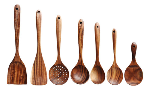 Set De 7 Utensilios De Cocina Para Cocina, Espátula