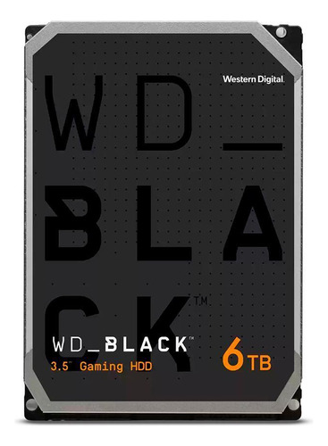 Hd 6 Tb Black 3,5pol 7200rpm Sataiii 256mb Western Digital