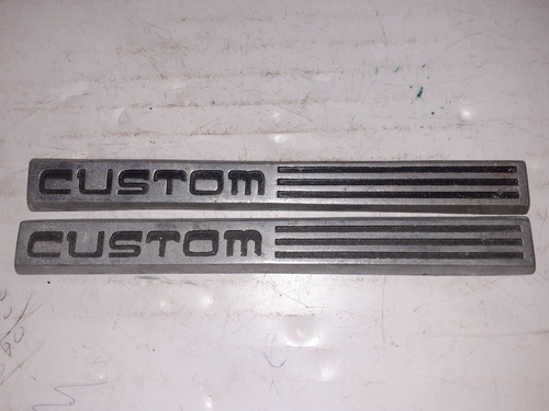 Emblema Custom Barra F150 Latiat F350 Año 80 86 