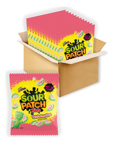 Sour Patch Kids Caramelos Suaves Y Masticables De Sandia, Bo