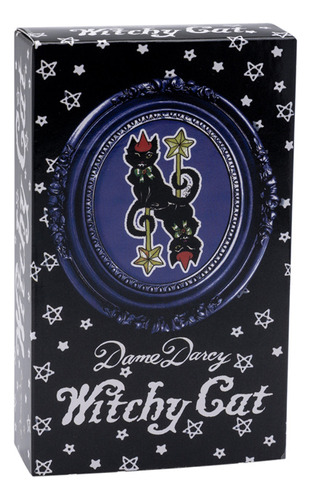 Witchy Cat Tarot Dame Darcy 12x7cm Reimpresión Facsímil 