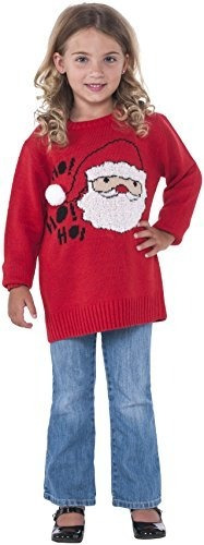 Rubies Santa Ugly Christmas Sweater Costume Pequeño