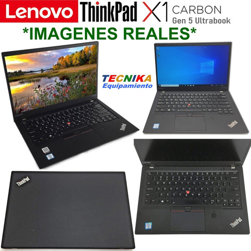 Imagen 2 de 8 de Notebook Lenovo Thinkpad X1 Carbon 5 Gen I7-7500u 8gb 256ssd